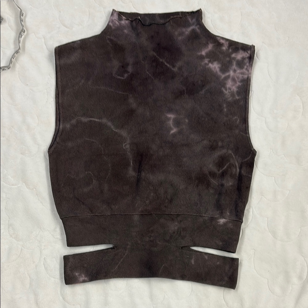 Zara Knit Women's Sleeveless Tie-Dye Top